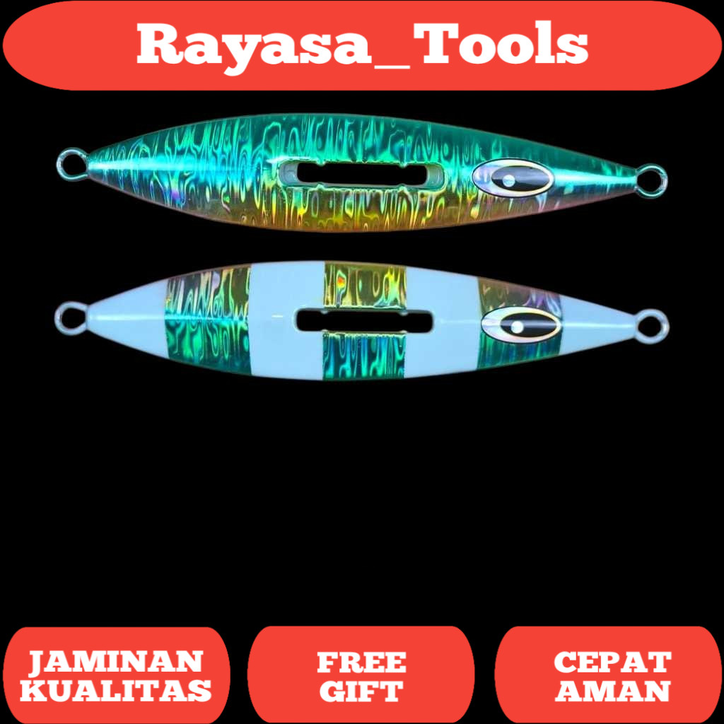 metal jig mocelless GID 100 , 150, 200 gram