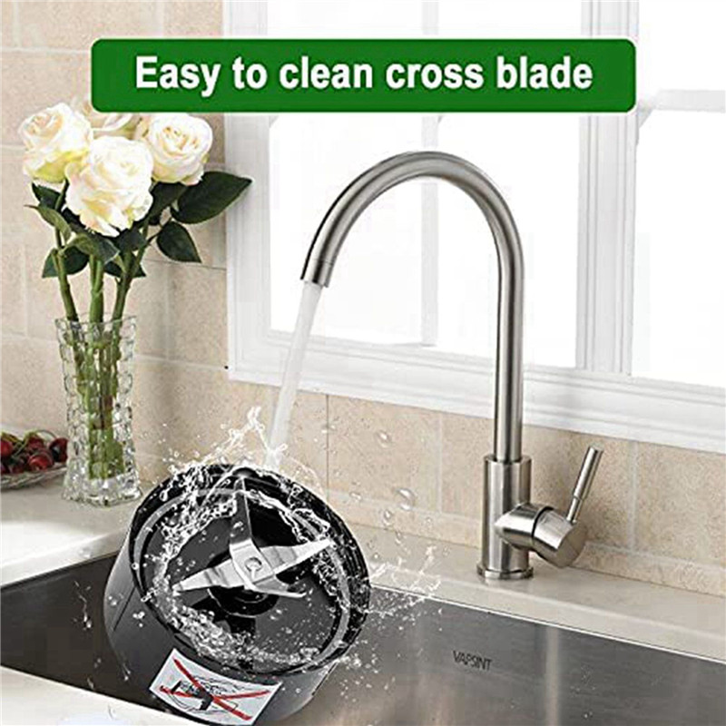 ABZA-2X Cross Blade Replacement Part Compatible For Magic-Bullet (250W, MB1001 Series) Blade Stainle