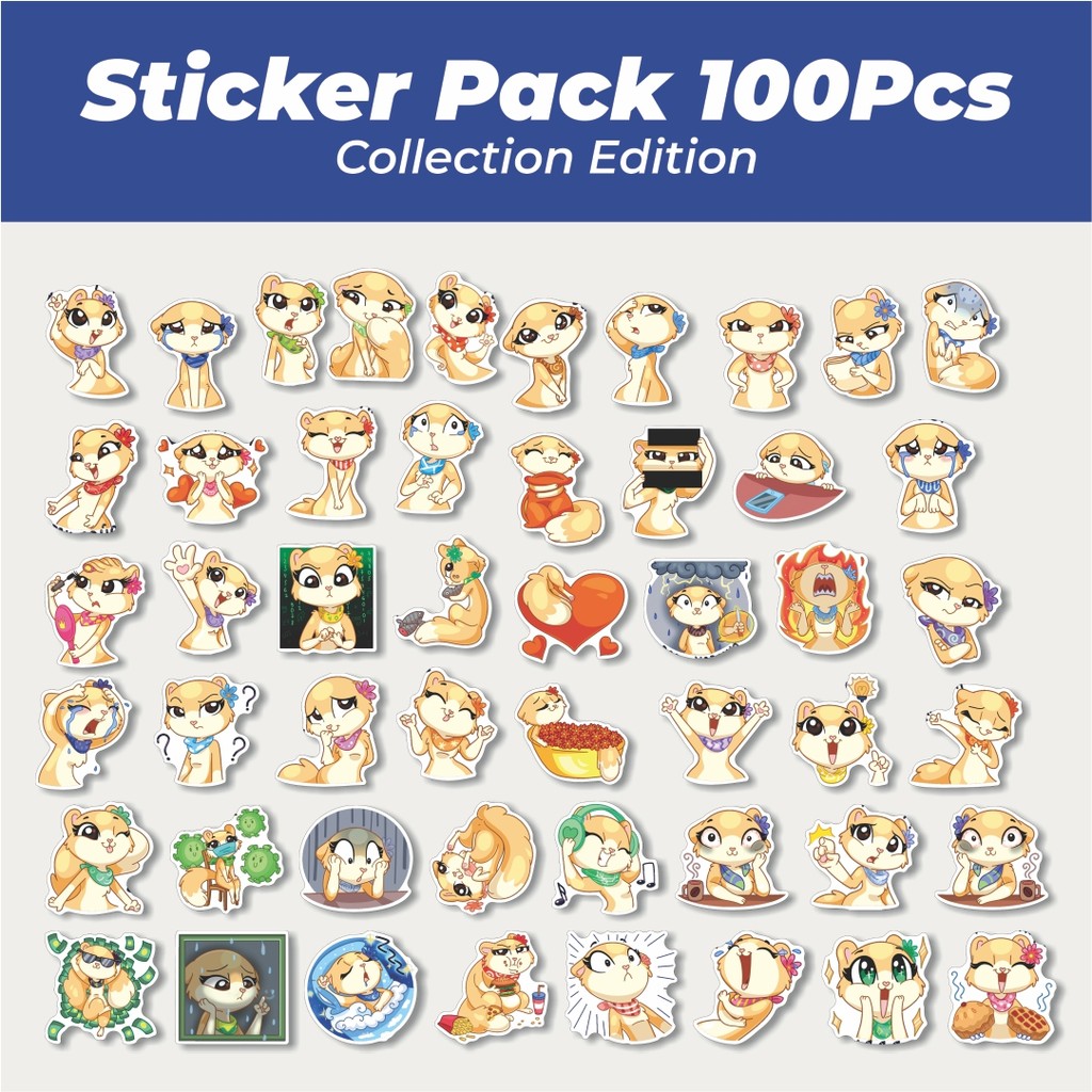 

Hot Stiker Vk Red Noora Lucu Anti Air Stikers Berperekat Waterproof Sticker Decal Buat Motor Helm Buku Journal Koper Casing HP Laptop Botol Minum