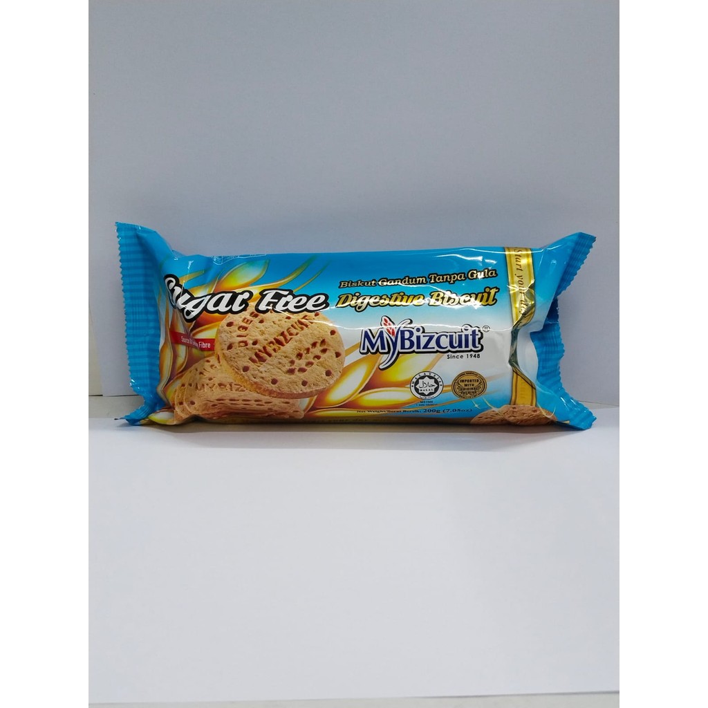 MYBIZCUIT SUGAR FREE DIGESTIVE BISCUIT 200 GR