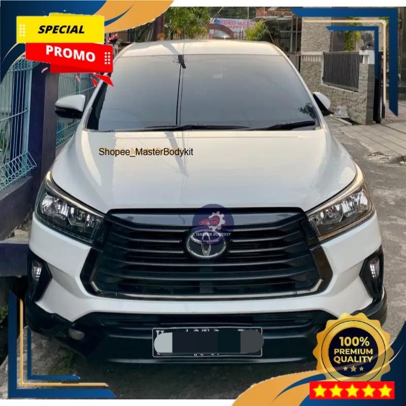 ( Ready Stok ) Aksesoris Mobil Bodykit Innova Reborn 2021-2024 Venturer facelift 4pcs