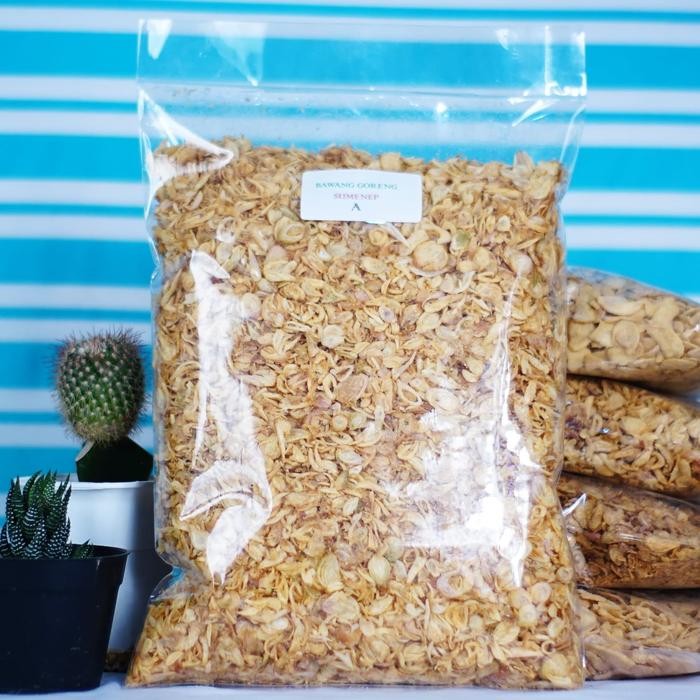 [TERLARIS] 1Kg Bawang Merah Goreng Sumenep Kiloan GRADE A[TERLARIS ]