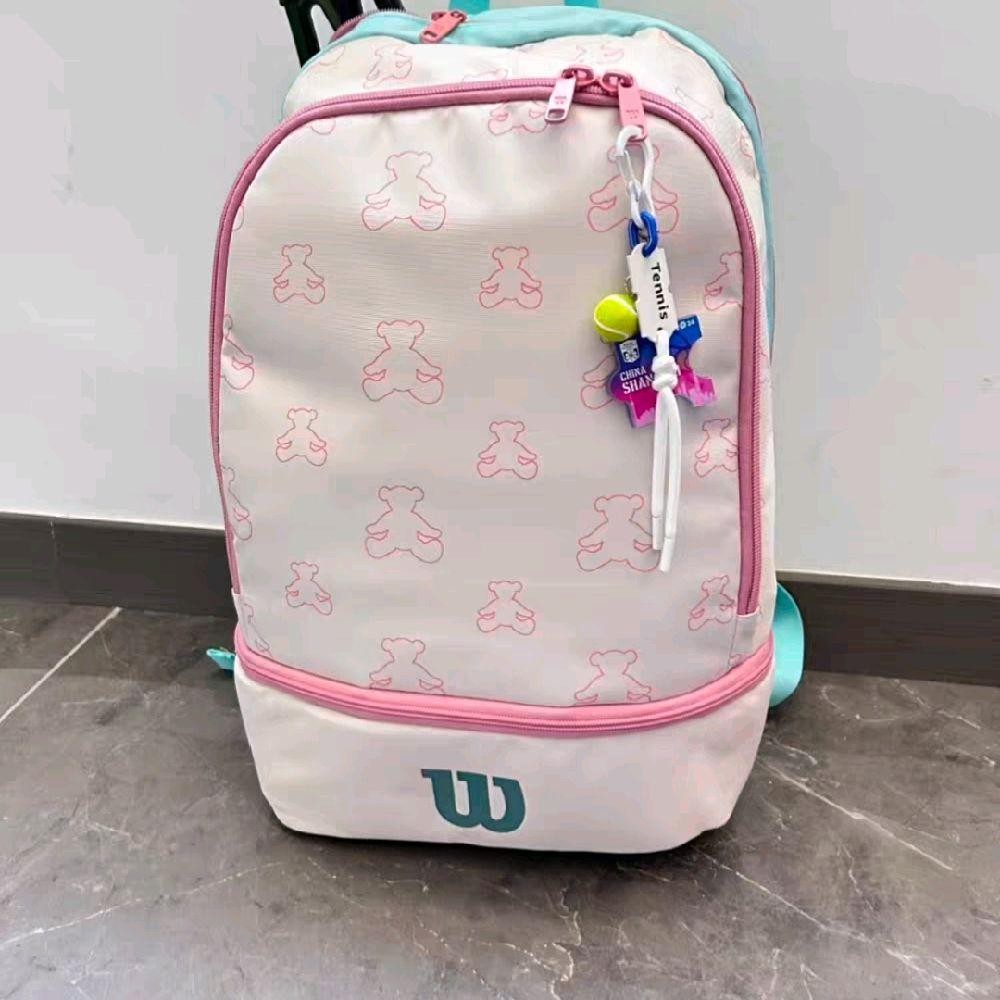 Wilson Bear Backpack wilson tennis bag tas raket wilson backpack Original