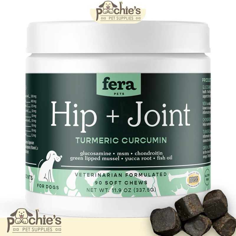 Fera Pets Organic - Supplement Persendian Anjing - FERA HIP + JOINT