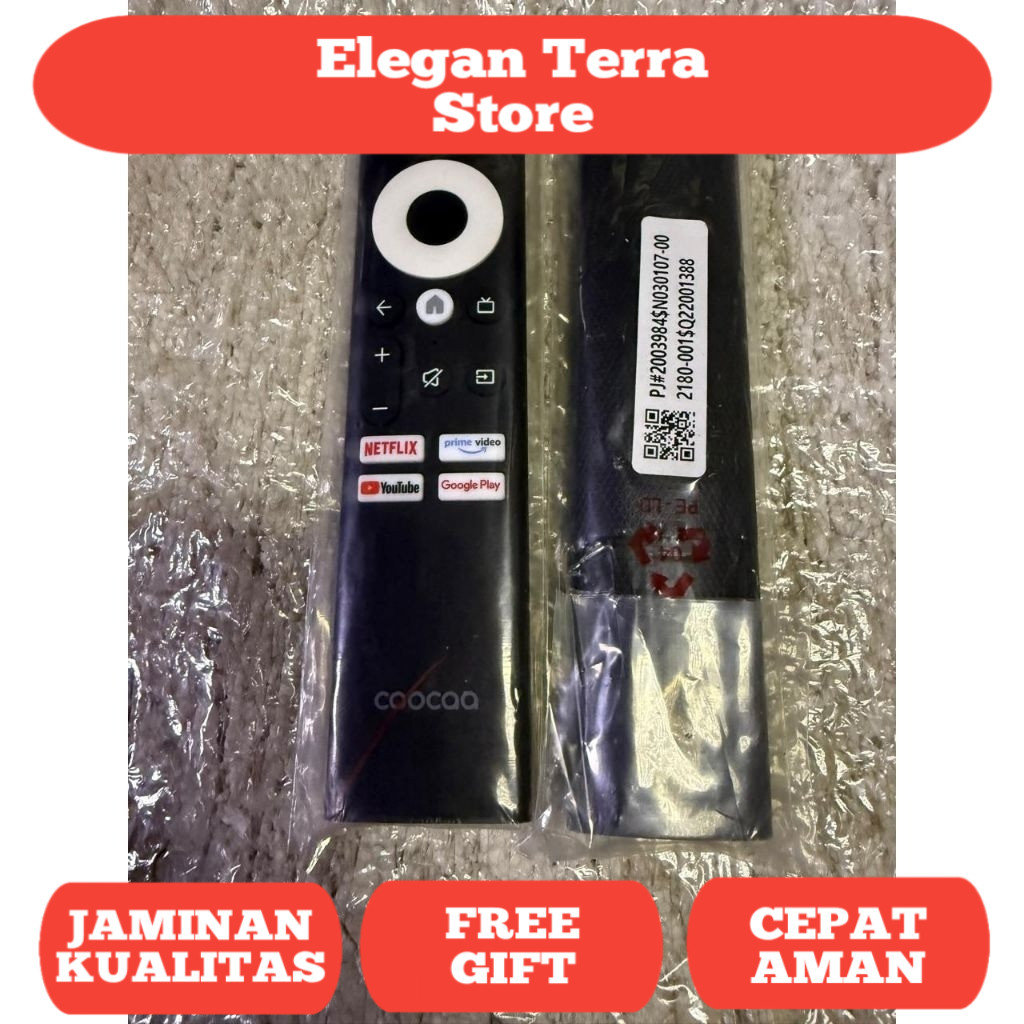 REMOTE TV COOCAA ANDROID TV S7G  32IN Z72  40IN 43IN 50IN 55IN 65IN REMOTE ORIGINAL ASLI BISA VOICE 