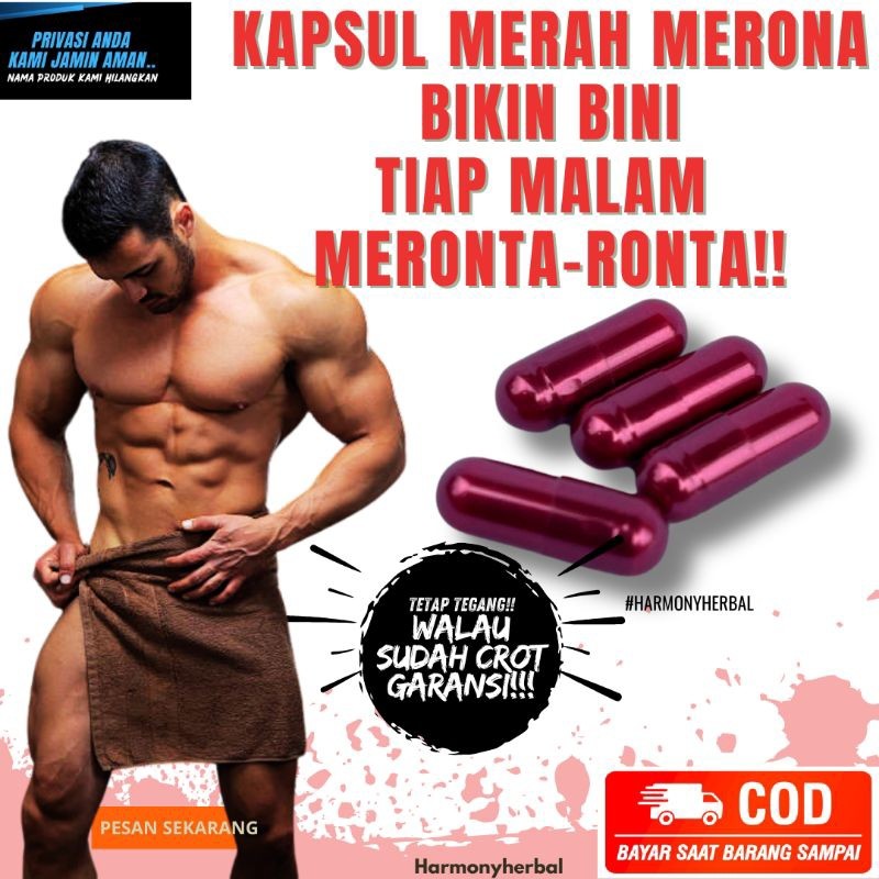 OBAT KUAT PRIA TAHAN LAMA BERJAM-JAM MERAH