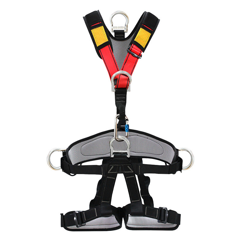 Full Body Harness Professional Rock Climbing Harnesses Full Body Belt Climbing Safety Belt Sabuk