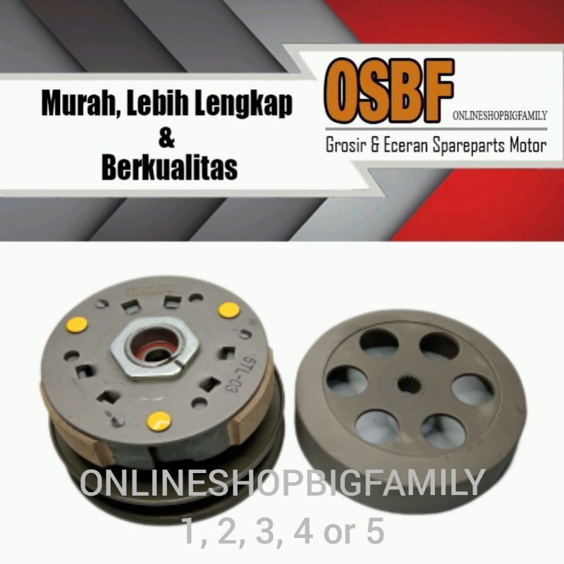 PULLY KOMPLIT YAMAHA MIO SPORTY/MIO SOUL/MIO SMILE (0006)