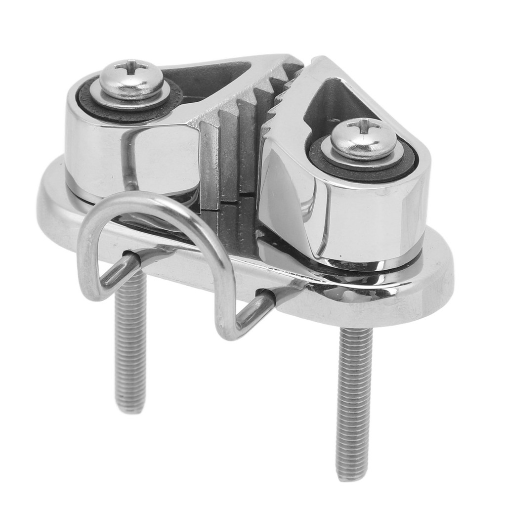 Marine Cam Cleat 316 Stainless Steel Fairlead Leading Ring  Rope Cleats Sailing Cleat for 3 to 12mm 