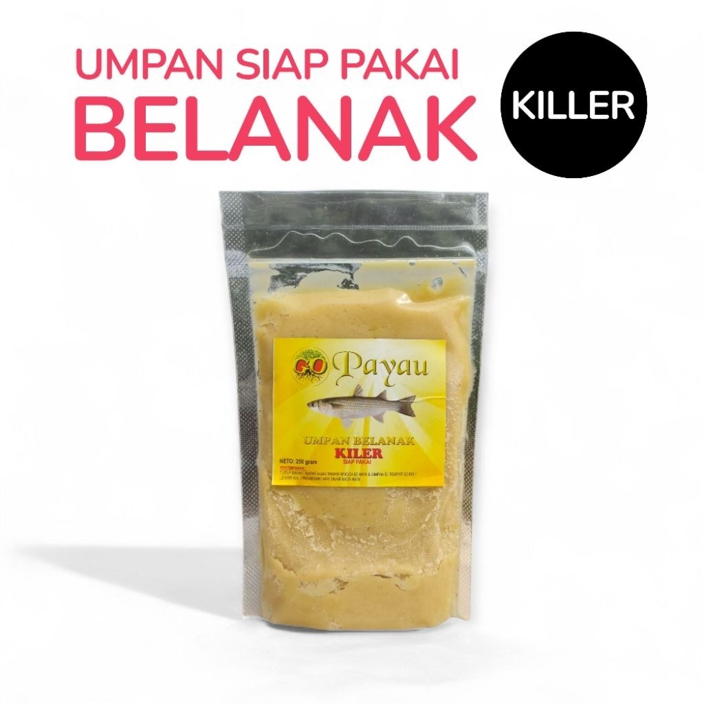 Umpan Ikan BELANAK Killer - Siap Pakai