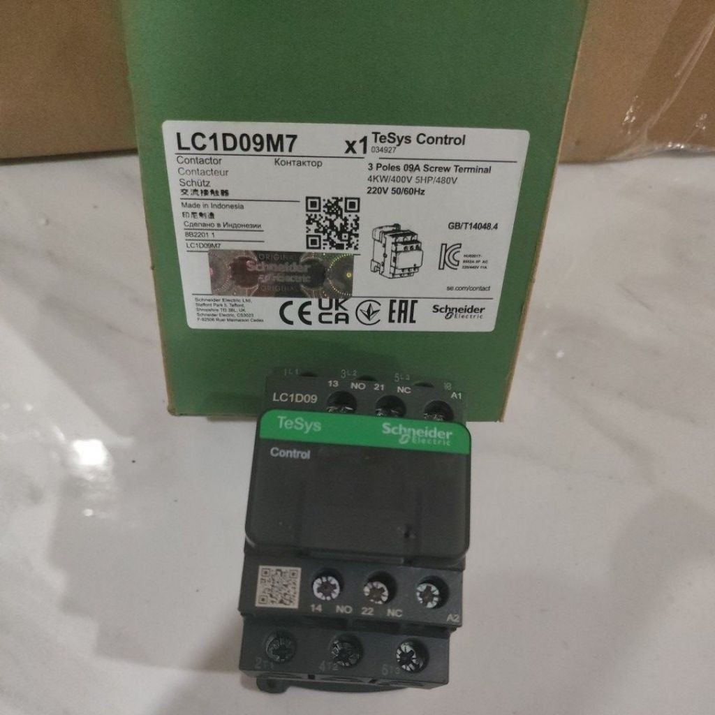 VOLTHOUSE Kontactor contactor Lc1d09 m7 contactor lc1d09m7
