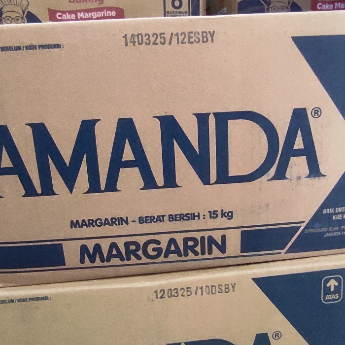 Margarin Kuning Amanda 15kg