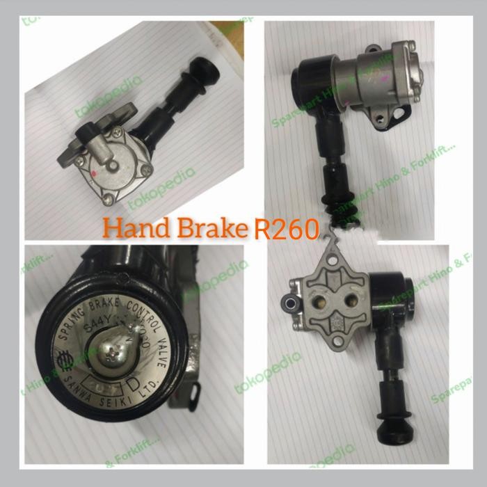 HAND BRAKE RK8J / BRAKE VALVE HINO BUS R260 COPOTAN ORIGINAL BEST