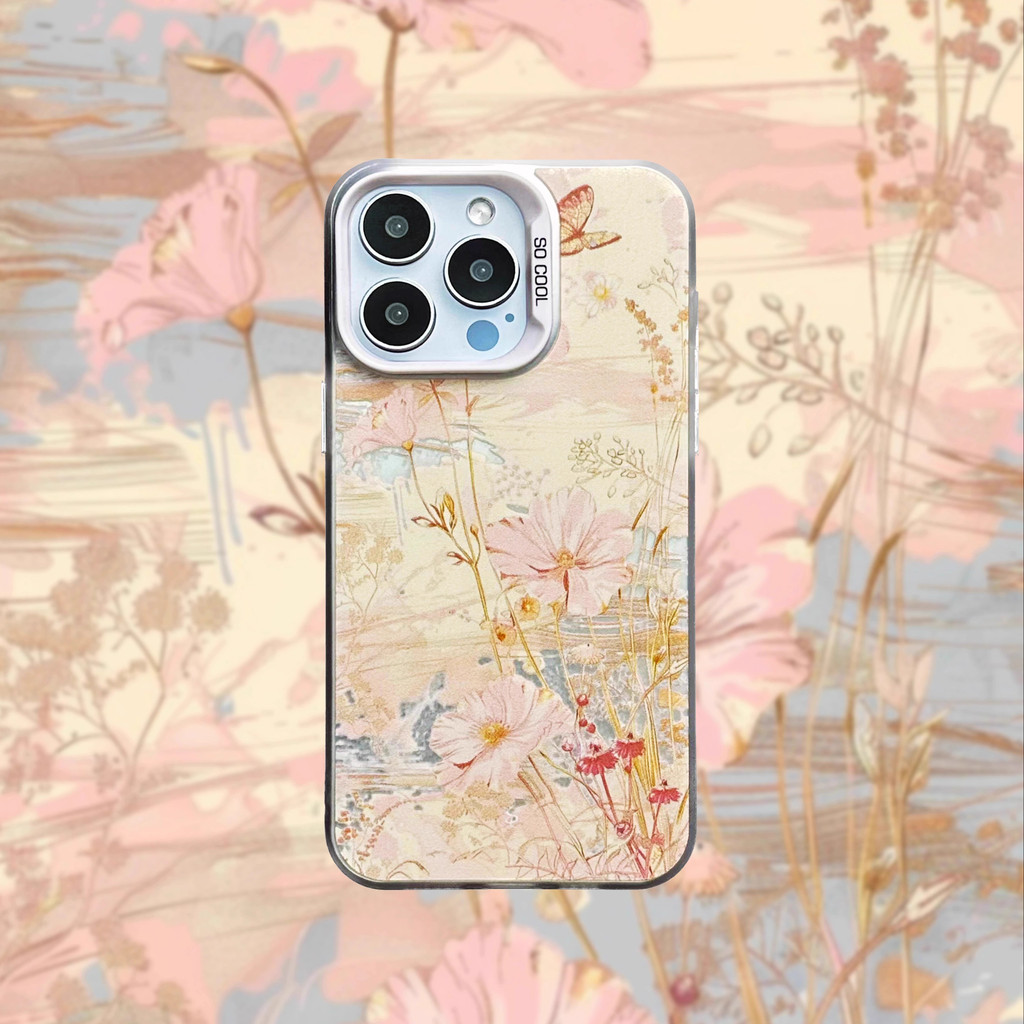 Casing ponsel Cahaya Bulan di atas Kolam Teratai cocok untuk iPhone X/Xs Xr Xs Max 11 11 PRO 11 PRO 