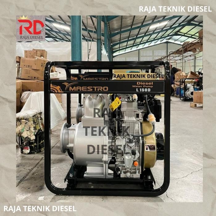 SPESIAL PROMO CUCI GUDANG Mesin Pompa Air Sawah Irigasi Diesel Solar Alkon 6 Inch Electric Starter W