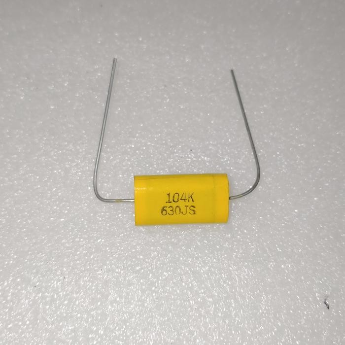 kapasitor axial 104K 630JS 0,1uf 630v