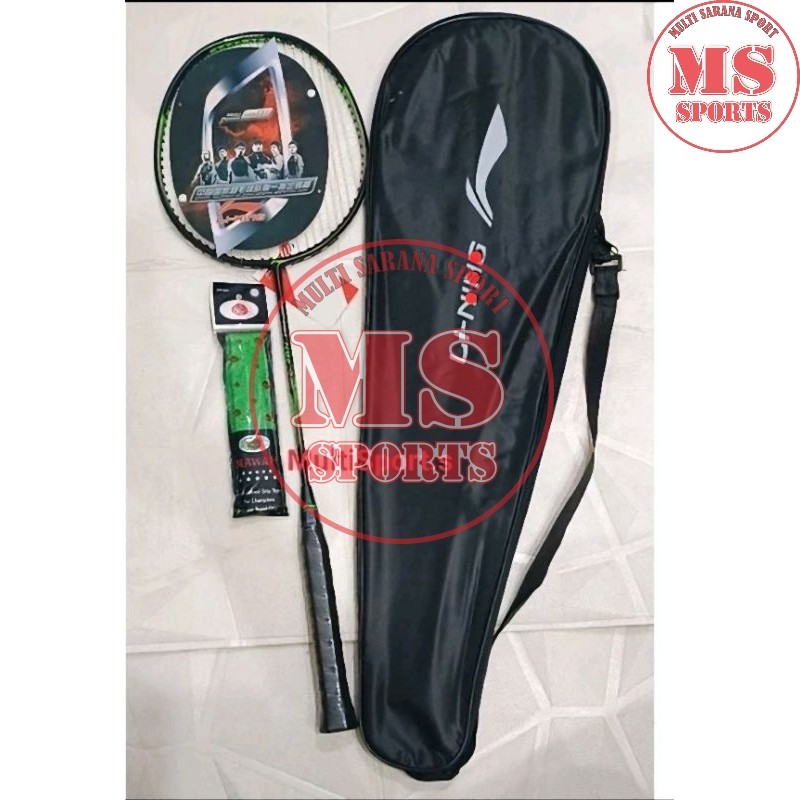 RAKET BADMINTON CARBON FREE SENAR TAS GRIP