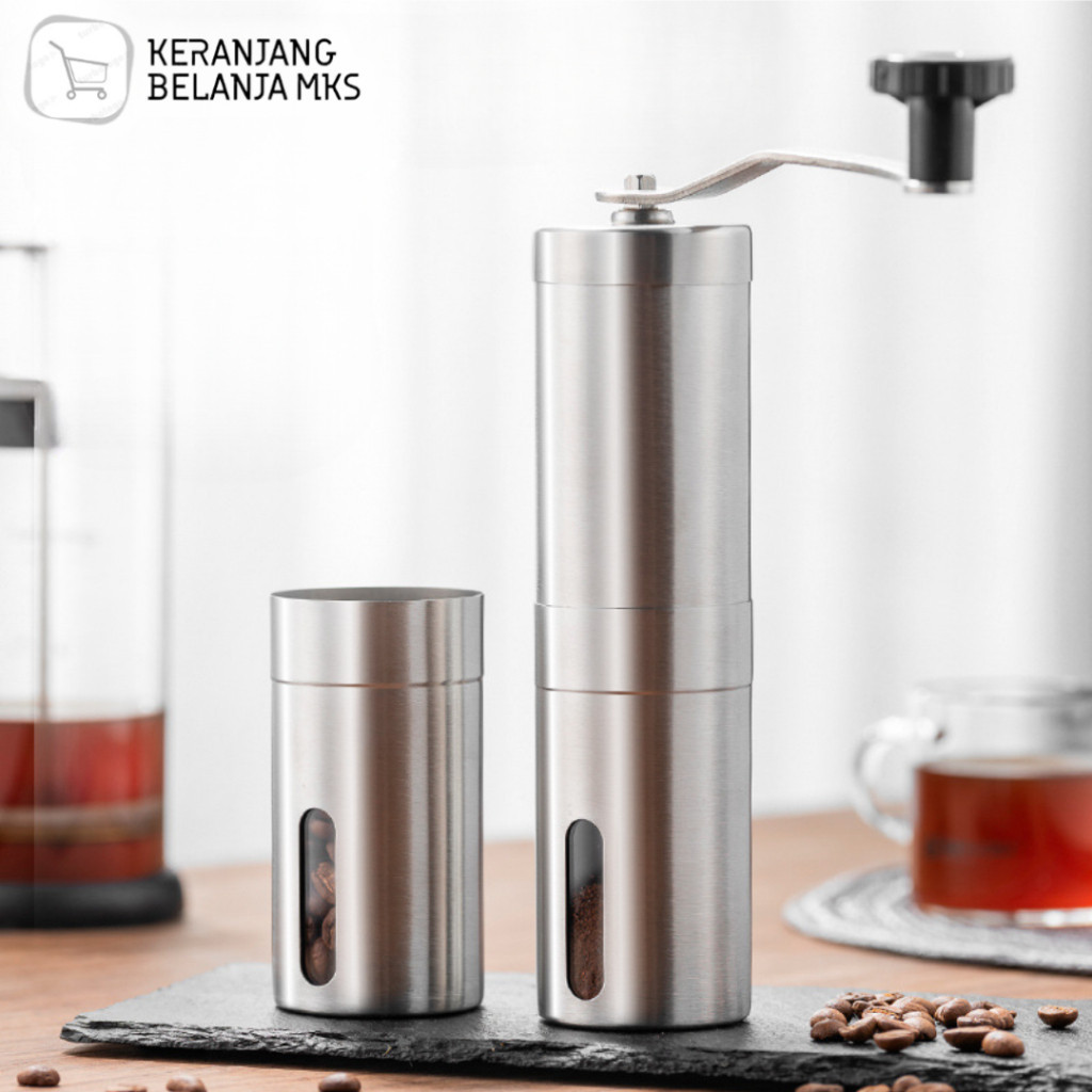 alat giling kopi manual Grinder Portable / alat penggiling kopi grinder coffee gilingan biji kopi