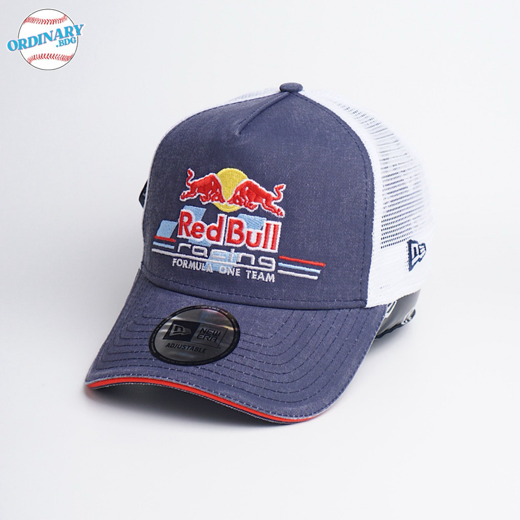 Omah Accessories NEW Topi New Era Original Red Bull Reedition Trucker