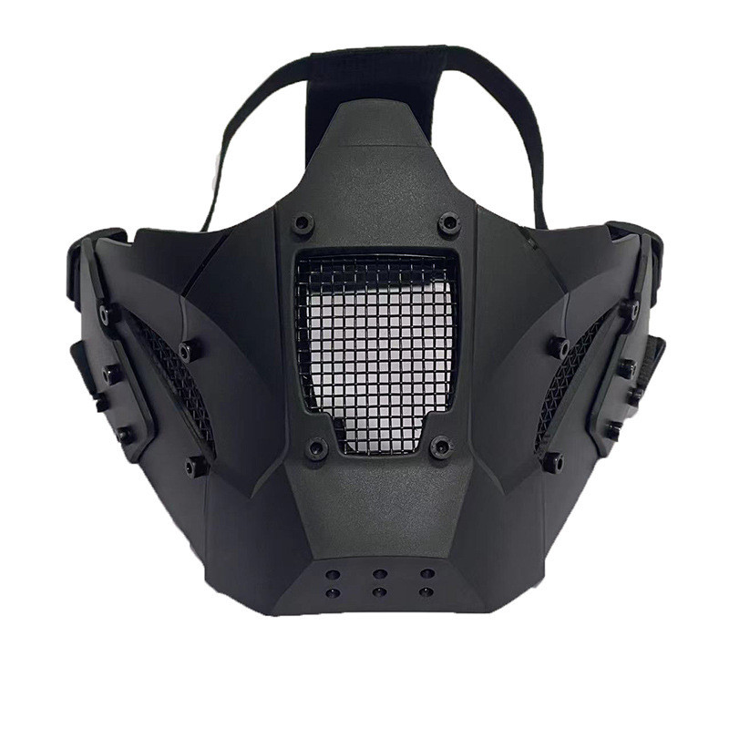 Halloween Cyberpunk Mask Base Mechanical Iron Warrior Mask Special Base