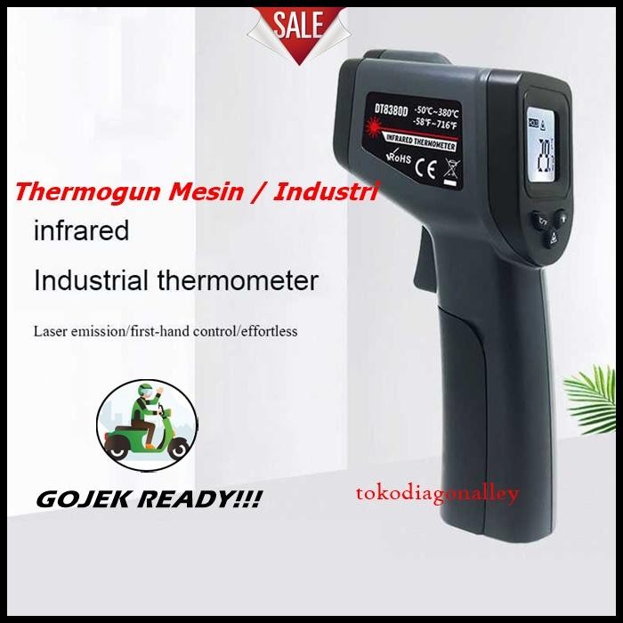Termometer AC Thermometer Mesin Thermometer Mesin Termometer Industri Thermometer Infrared Digital N