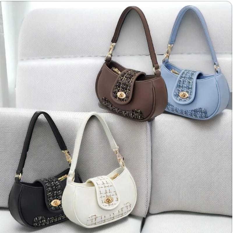 TERLARIS Diandia store - TAS JALIA SHOULDERBAG TAS BAHU PREMIUM 2 TALI - TAS SELEMPANG SLEMPANG WANI