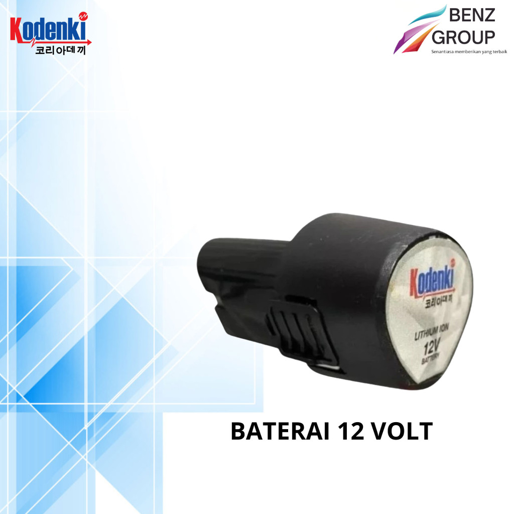 KODENKI Battery 12volt Baterai 12 Volt Batre Only 12V