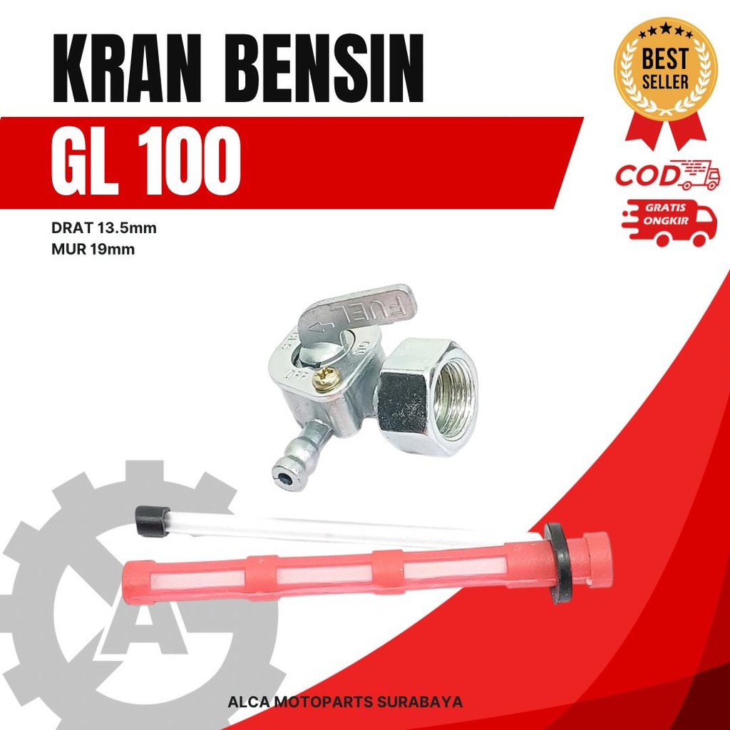 KERAN KRAN BENSIN MOTOR GL 100 GL100 WIN 100