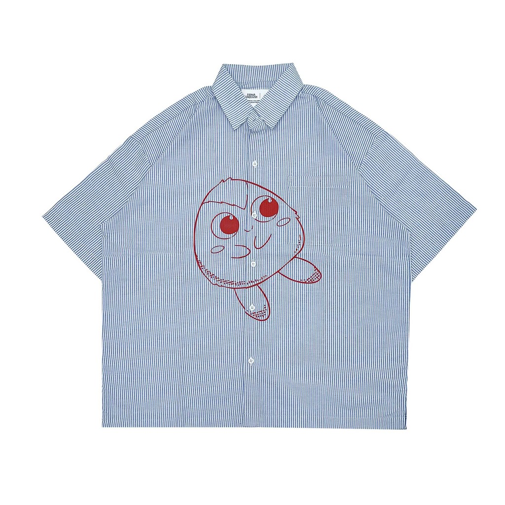 FTH x Isyana "Mamiu" Stripped Shirt