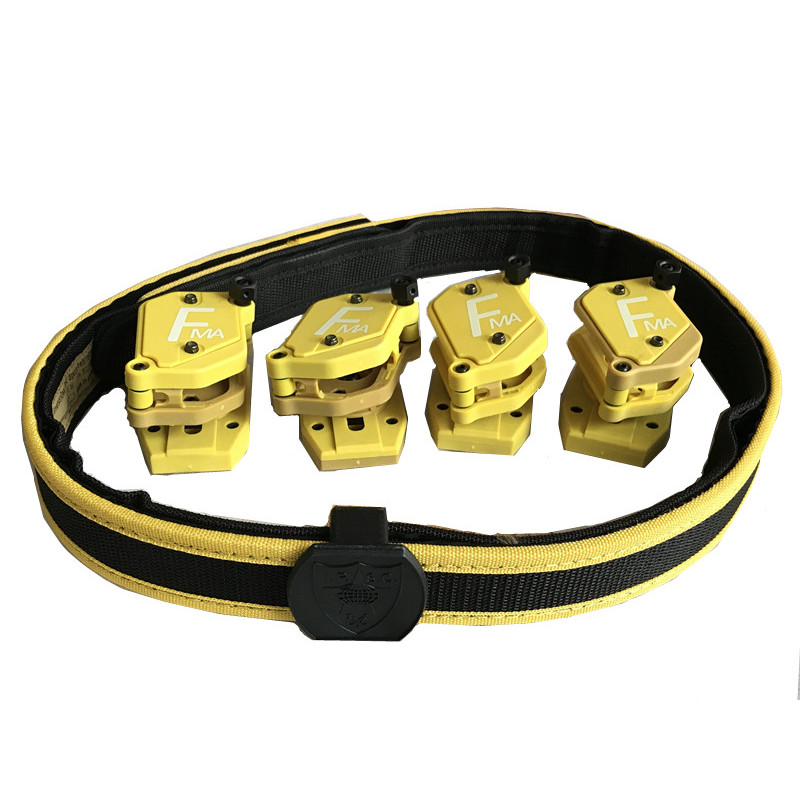 4PCS  IPSC USPSA Mag Holster with 1.5 inch belt Airsoft 360 Degrees Rotate Magazine Pouch Competitio