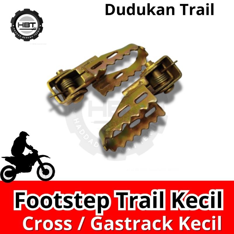 FOOTSTEP TRAIL KECIL (CROSS / GASTRACK KECIL FOOTSTEP DUDUKAN TRAIL