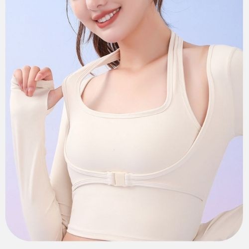 V Glow - Sport Top Bra Yoga - Sportswear  - Sport Bra Wanita - Sport Bra - Bra olahraga Wanita - Ata