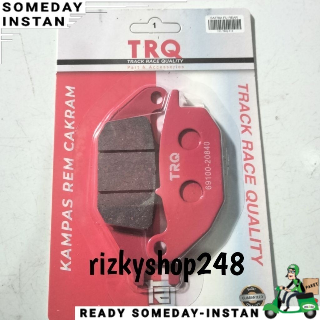 VC- TRQ dispad kampas rem cakram belakang vixion jupiter mx satria fu 150 supra x 125 blade new / su