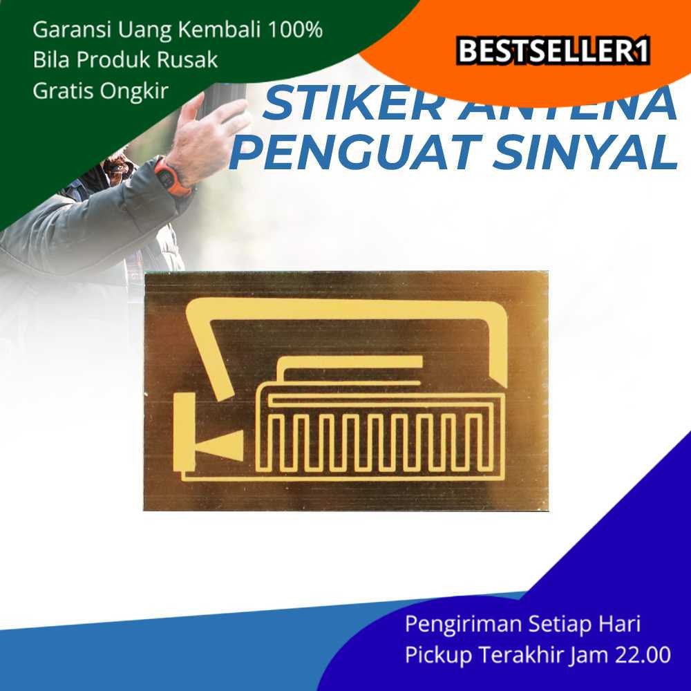 Stiker Penguat Sinyal HP Universal Booster Jaringan Smartphone 4G Internet Stabil Antena Original Si