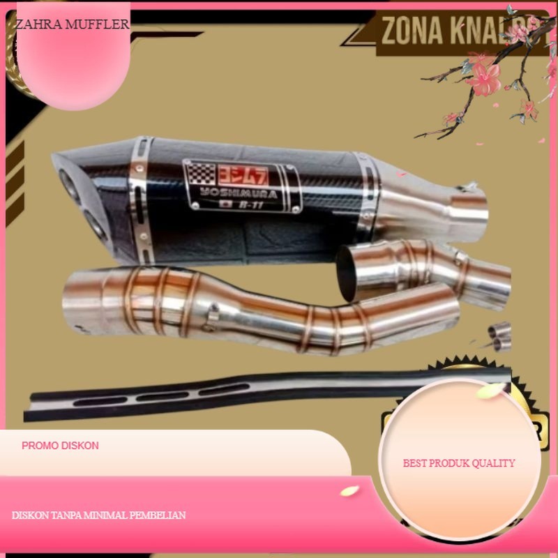 Knalpot Yoshimura R11 fullkarbon cbr150/ninja250/cbr250/R25/MT25/cb150