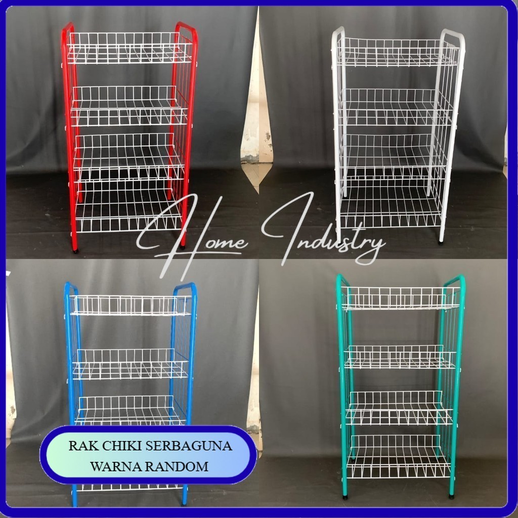 Rak chiki serbaguna/Rak chiki mini/Rak mini market/Rak /Rak dapur/Rak wastafel/Rak jualan