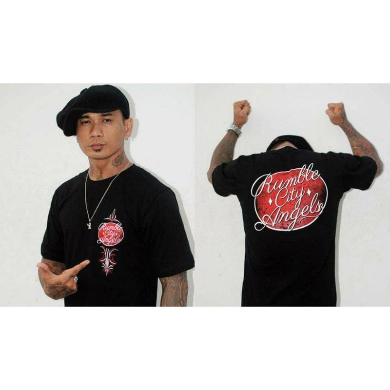 (COD) KAOS RUMBLE TS RCA2010 BK / KAOS RUMBLE / RUMBLE ORIGINAL / KAOS COWOK / KEREN / KAOS DISTRO B