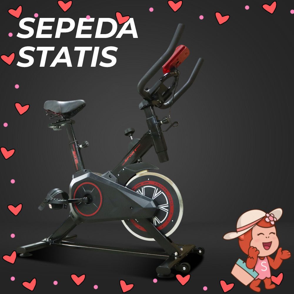 L-Felton Sepeda Statis Spinning Bicycle Exercise Indoor Gym Bike - LF110