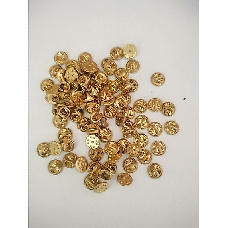 penutup kancing pin/manset kupu kupu/kancing pin2