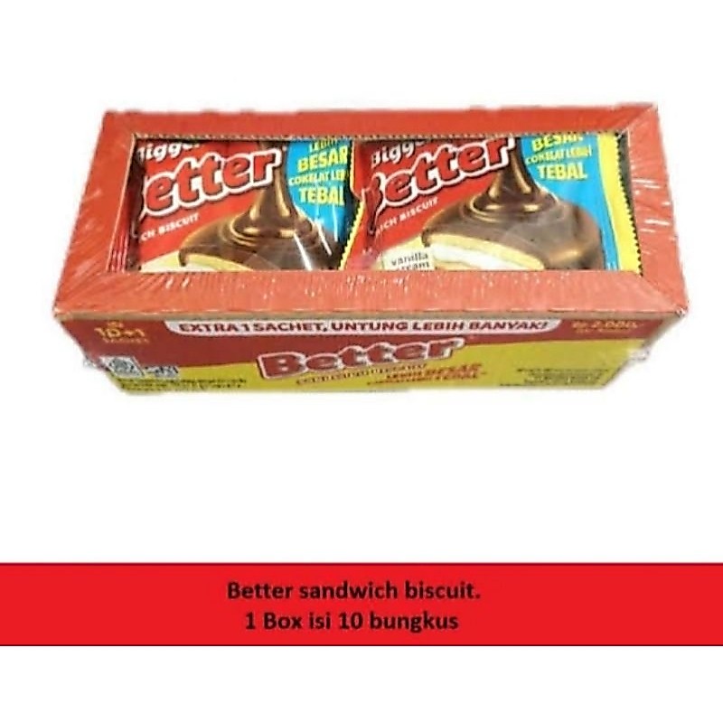 Roma BETTER / Coklat Better / Better Renceng / Better Biskuit /