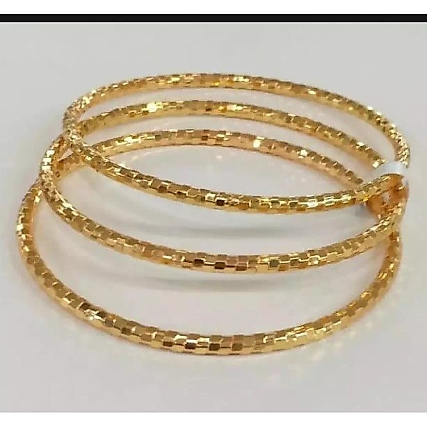 Gelang Tangan Emas Asli 5gram Kadar 875 Model Keroncong Nuri Ada Surat