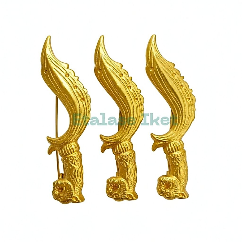 Pin Kujang Besar ,Bros kujang Acessoris fashion murah