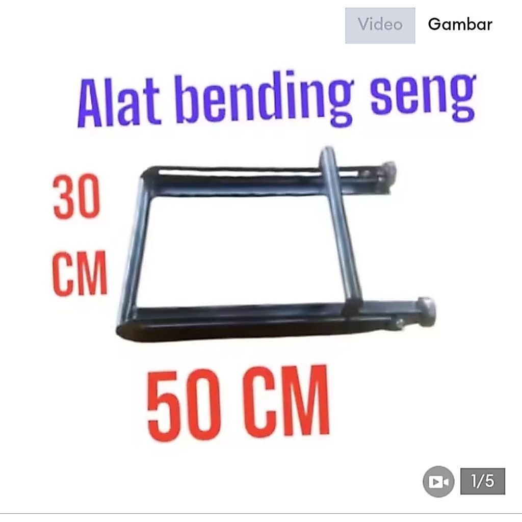 alat bending seng talang air/alat tekuk talang air