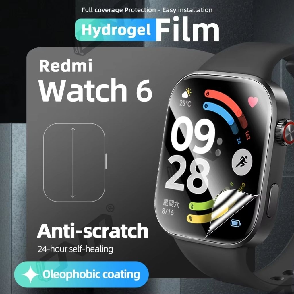Redmi Watch 5 / 5 Active / 5 Lite / Watch 6 Hydrogel Screen Protector Film