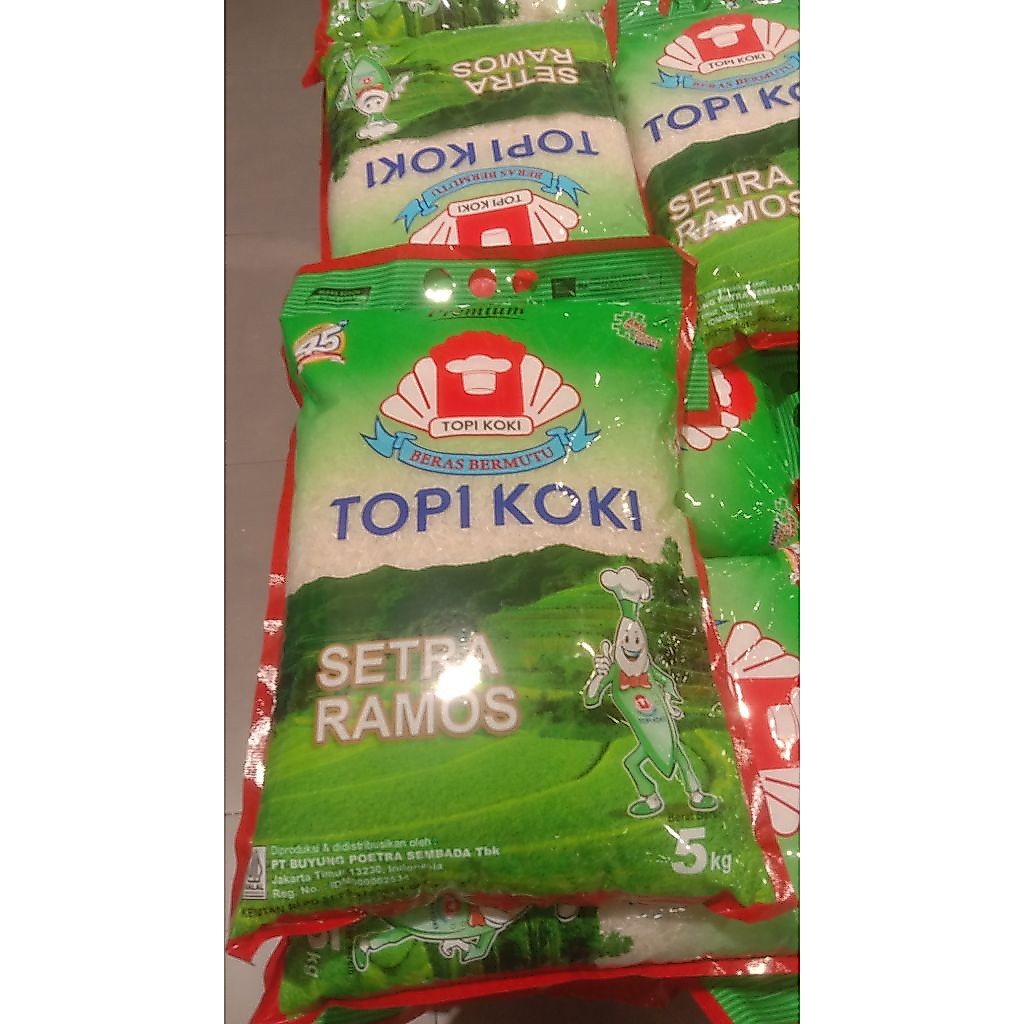 beras topi koki 5kg