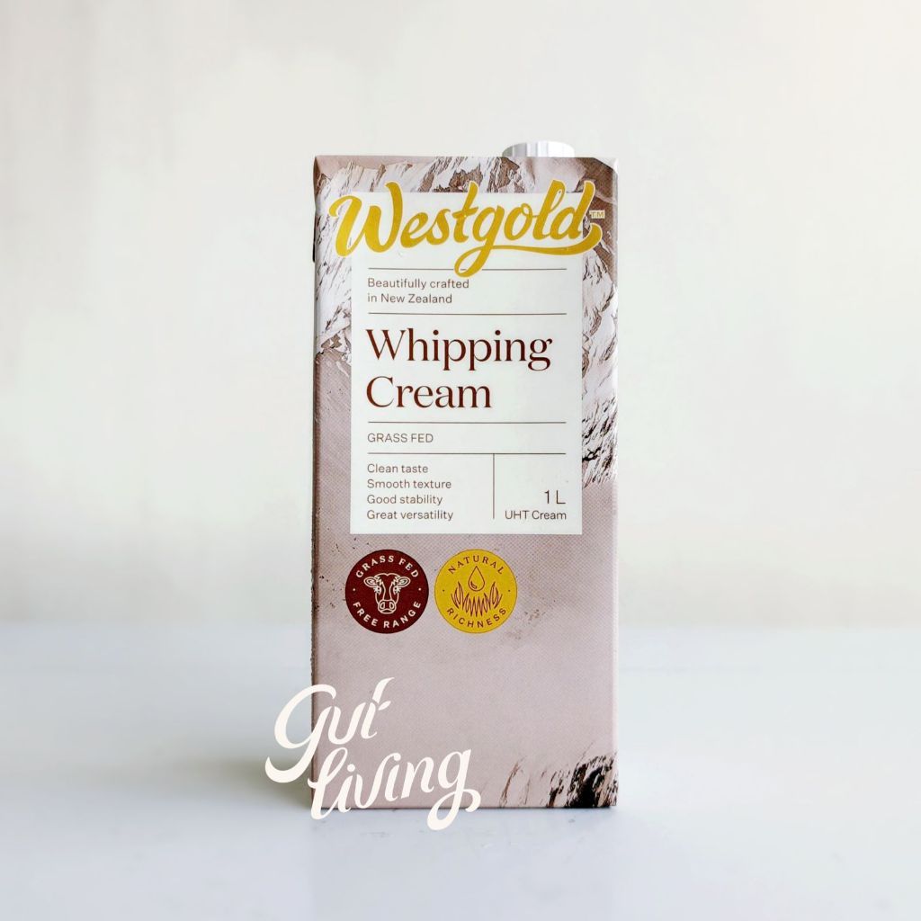 Grassfed Whipping Cream Westgold Whip Heavy Cooking Cream Halal New Zealand Untuk Baking Es Krim Mas