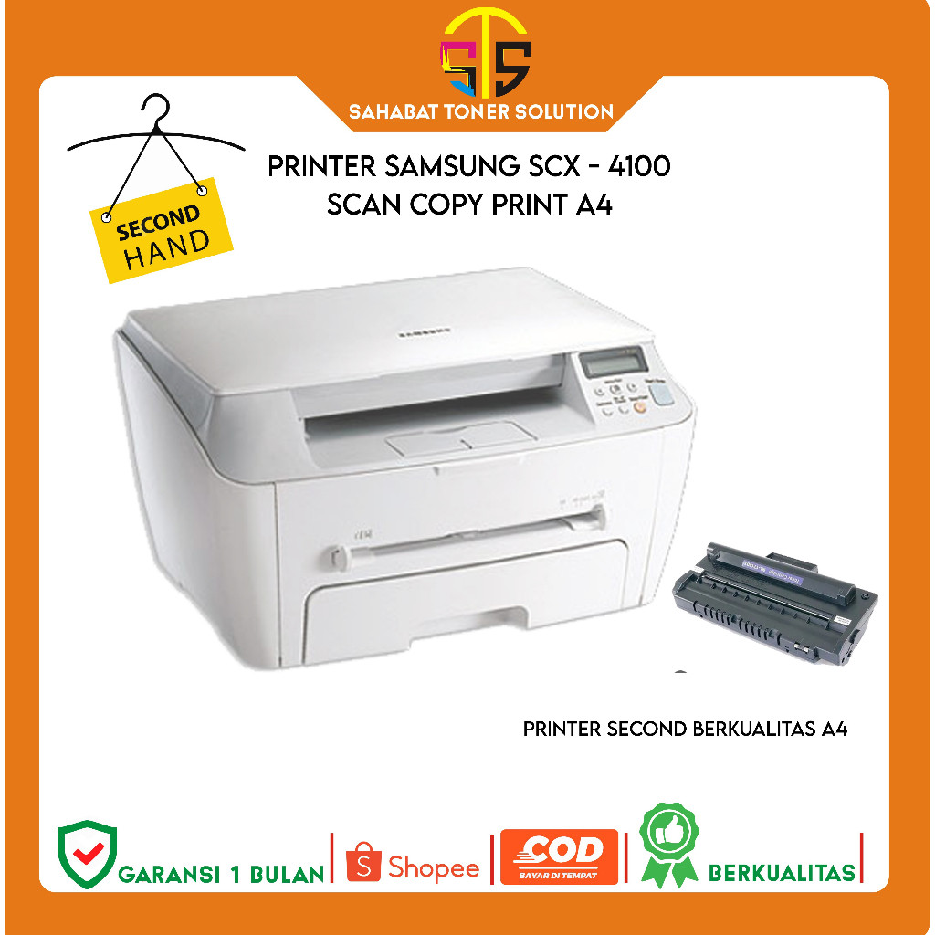 PRINTER SECOND SAMSUNG SCX-4100 berkualitas