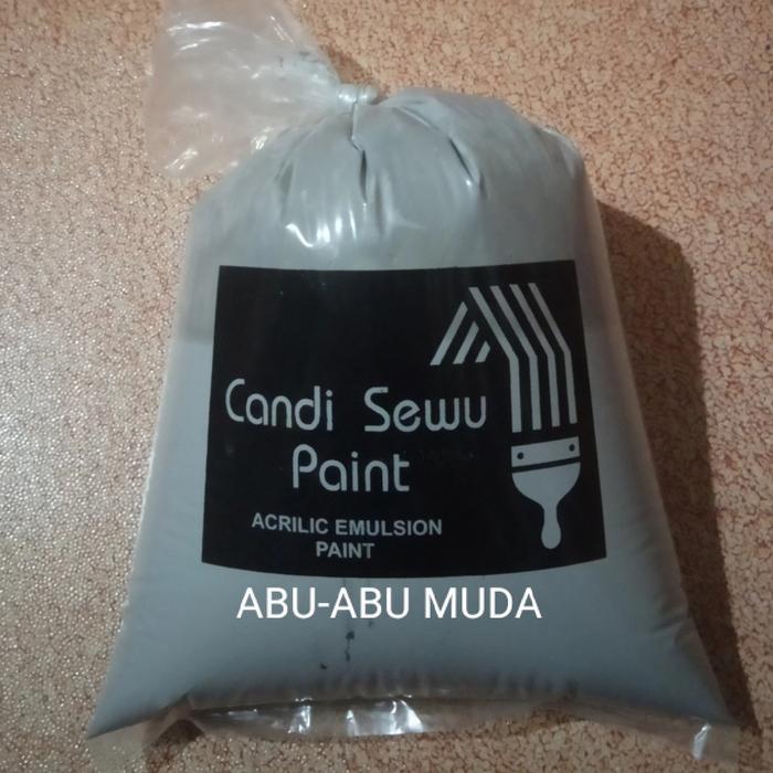 CAT TEMBOK 1KG KWALITAS SUPER WARNA ABU2 MUDA