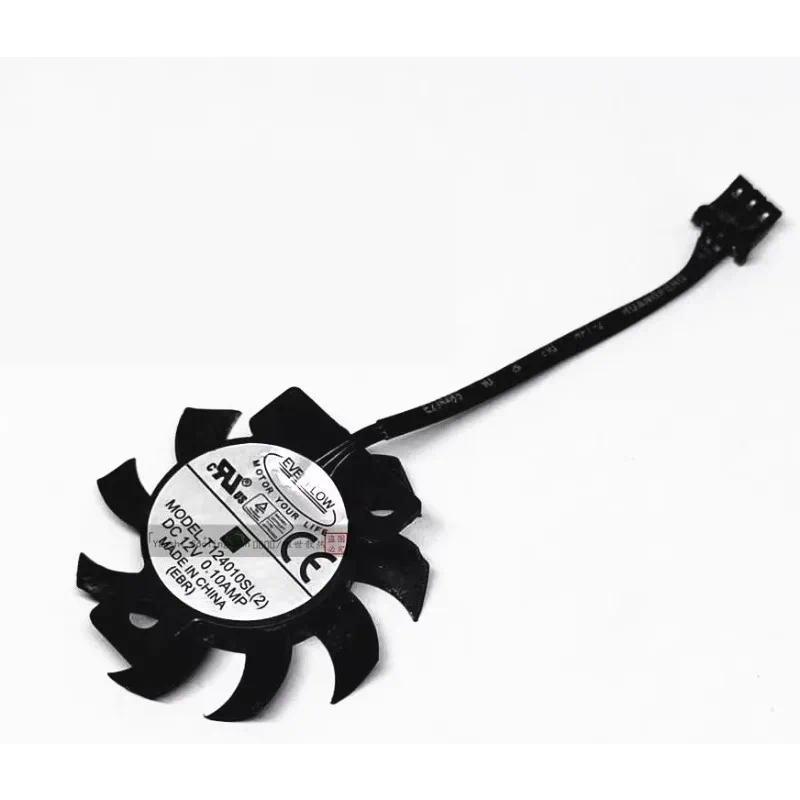 New CPU Fan for EVERFLOW T124010SL ASRock Taiji X570 Motherboard Silent Cooling Fan