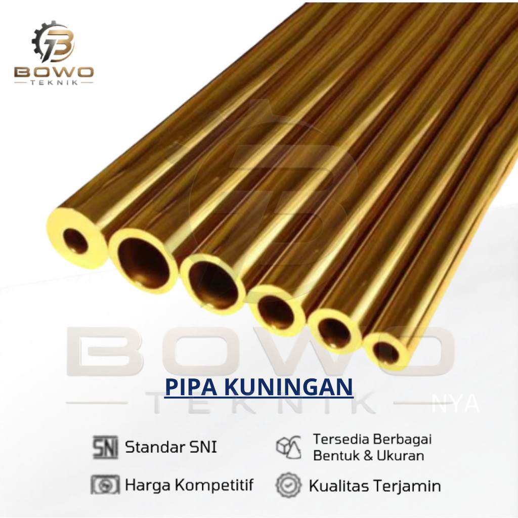 Pipa Kuningan Diameter 16mm Tebal 1,5mm Panjang 5cm